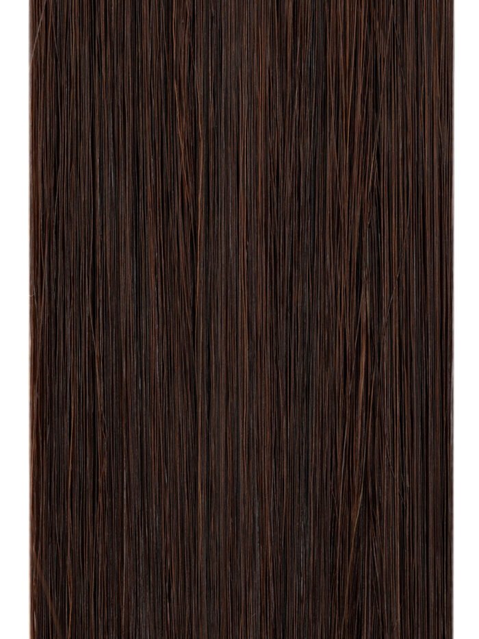 Dark Chocolate - 25 Strähnen Luxury-Bonding-Extensions aus Echthaar