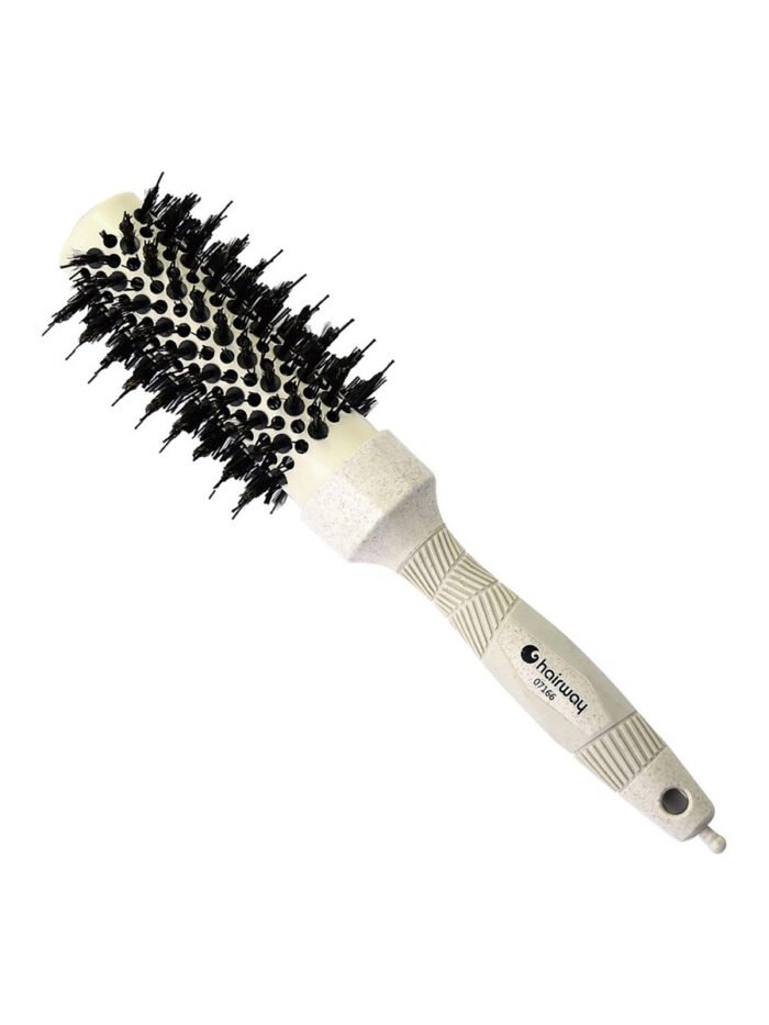 Hairway Thermo brush Organica with Wild Boar Bristles Beige Ø 34/74 mm