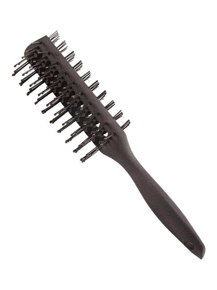 Hairway Vent Tunnel Brush "Carbon Advance" / Double-Sided No. 08255